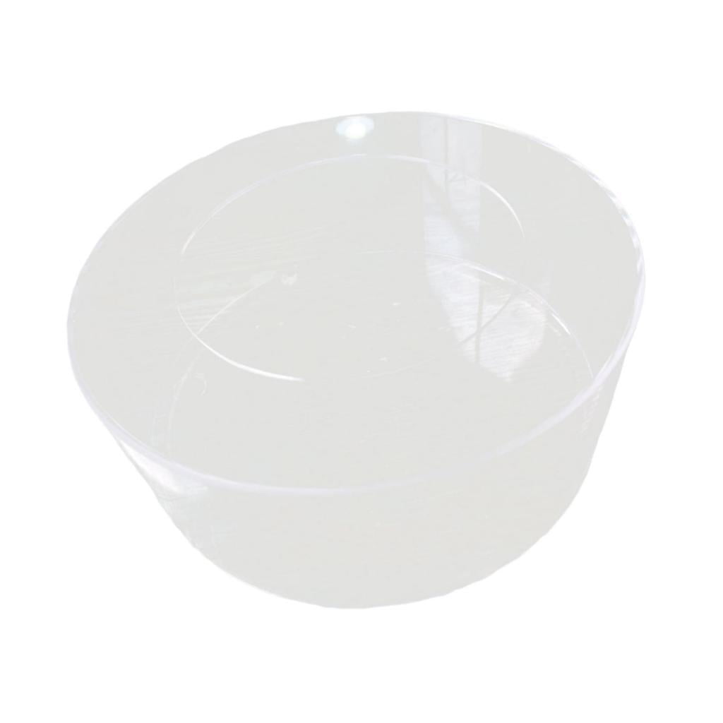 Magideal - Cilíndrico Acrílico Enriquecedor, Redondo, Corazón Decorativo, Accesorios Decorativos, Soportes Decorativos, Pastel, Exhibición De Pastel Para Fiesta, 25cm