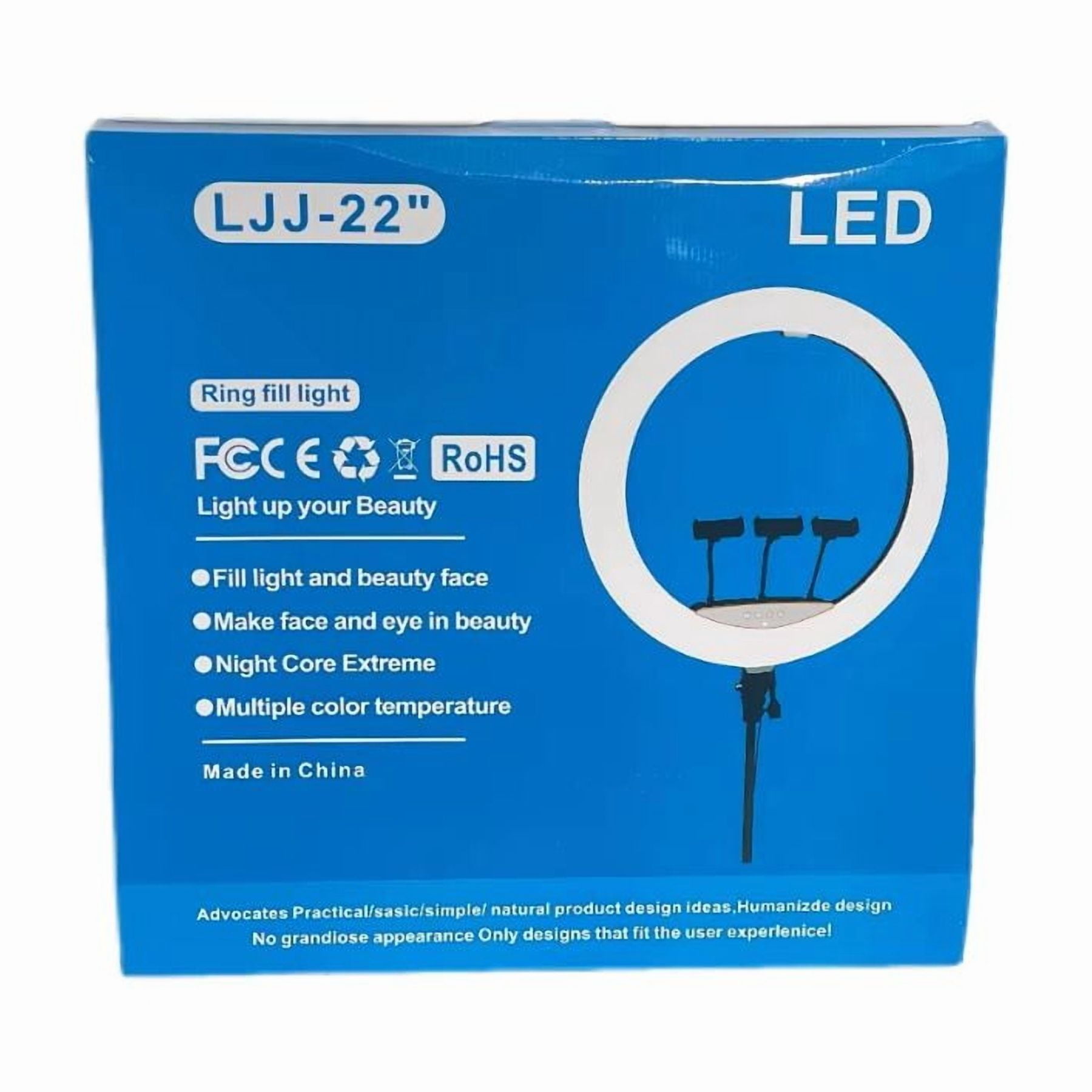 Aventura Store - Aro De Luz Led Profesional Tripode Control Remoto 22 Pulgadas