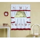 thumbnail image 1 of Juego de cortinas Achim Home Furnishings Red Gala 58x36 poliéster, 1 of 2
