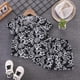 thumbnail image 5 of Conjunto de pantalones cortos para bebé niño pequeño, traje de playa de verano, traje de vacaciones para niño, traje holgado floral de manga corta, chándal juvenil (blanco n.° 2, 12-18 meses), 5 of 7