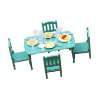 Bothyi - 1:12 Casa De Muñecas Escenas De Comedor Accesorios De Decoración Para Casa De Muñecas En Miniatura