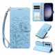 thumbnail image 2 of Funda Cartera para Samsung Galaxy S23 Perro Cachorro Grabado con Tarjetas Soporte Correa Azul, 2 of 6
