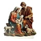 thumbnail image 1 of Estatua de María y Jesús, estatuas de la Sagrada Familia, decoración de escritorio, escena navideña, estatuilla acrílica de Jesús para decor, 1 of 5