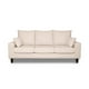 thumbnail image 3 of Sofá 3 Cuerpos Lykos Beige Tela – Confort y Estilo para tu Hogar, 3 of 9