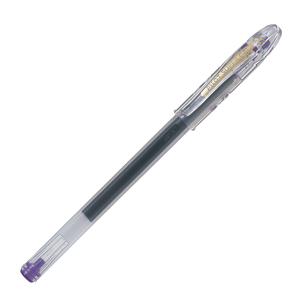 Lápiz Tinta Pilot Super Gel 0.7 Mm Violeta Pilot