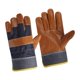 thumbnail image 2 of Guantes De Trabajo De Soldadura Guantes De Protección Resistentes Al Fuego Para Soldadura Marrón, 2 of 5