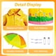 thumbnail image 4 of Set de impermeable para ganso de jardín Joyxzacp amarillo de 23 pulgadas, 4 of 7