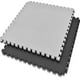 thumbnail image 1 of Tatami EVA Reversible 1×1 m (25 mm) – Alto Impacto Negro/Gris, 1 of 4