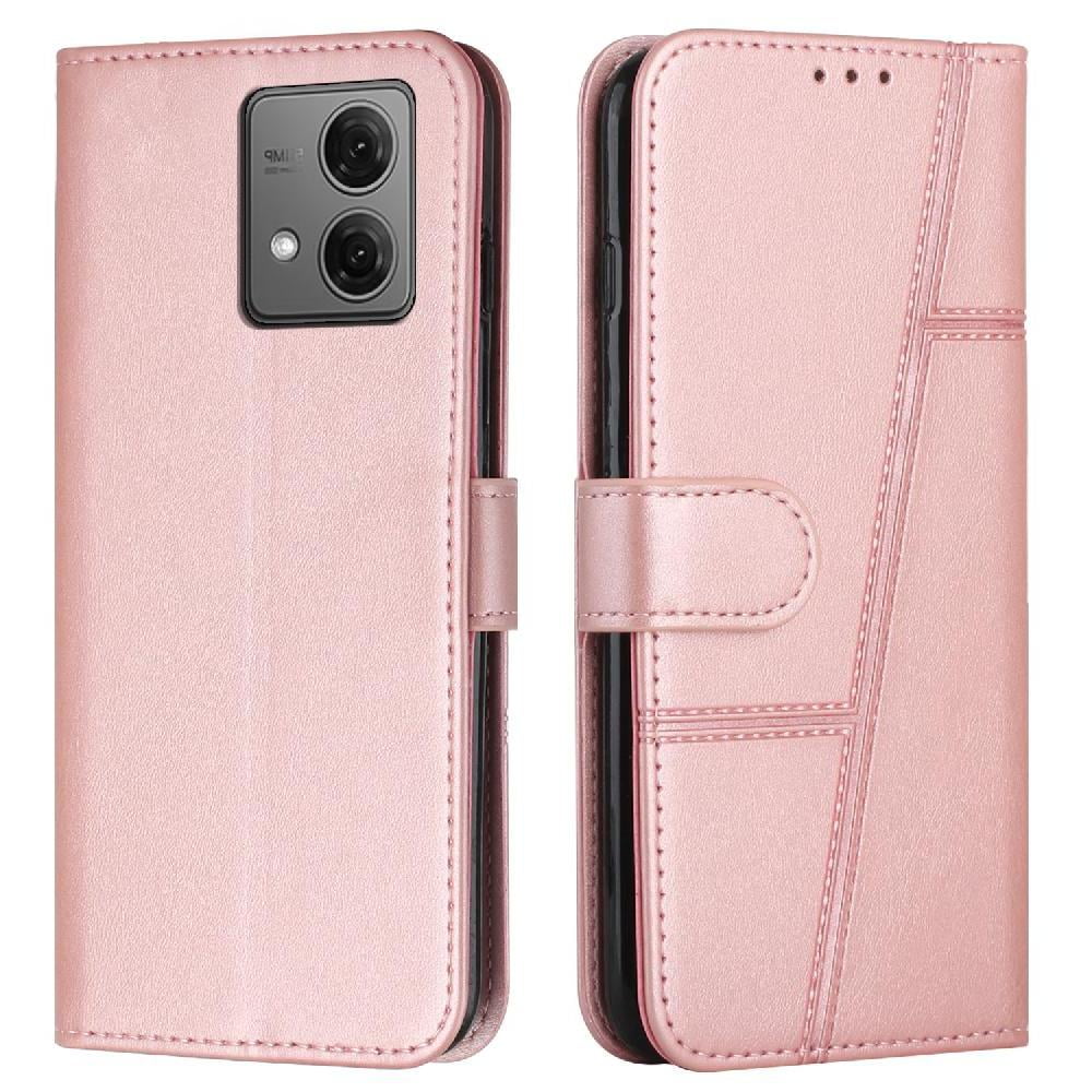 Foxdock - Funda Flip Para Moto Edge 40 Neo – Carcasa Delgada Y Resistente A Impactos Con Soporte Para Uso Diario Y Profesional