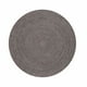 thumbnail image 1 of Alfombra redonda Yute Gobi Diam160 Gris, 1 of 3