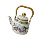 thumbnail image 3 of Tetera De Esmalte Floral, Hervidor De Agua Espesa Para Cocina, Fiesta, Camping, Estilo B, 3 of 5