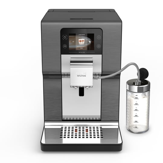 Cafetera Espresso Intuition Hot & Cold Titanium Touch Krups