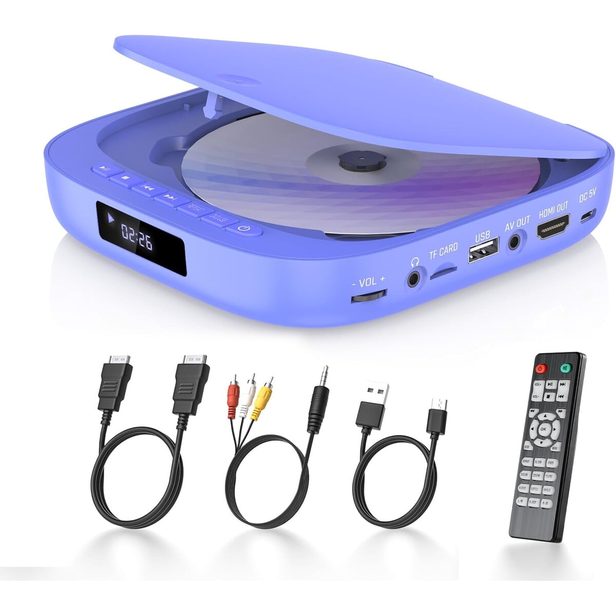 Reproductor Dvd Desobry Mini Hdmi Rca Usb Region Free