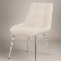 Oh! Mi Hogar ® - Silla Milano Lino Base Plata