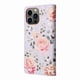 thumbnail image 5 of FOXDOCK Funda Tipo Cartera Floral para iPhone 13 Pro ,Funda con Tapa de Cuero PU, Protección Antigolpes con Ranuras para Tarjetas y Soporte, 5 of 5