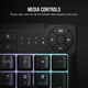 thumbnail image 3 of Teclado Gaming Corsair K55 CORE RGB Membrana Cableado Gris, 3 of 7