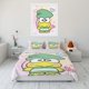 thumbnail image 1 of v2361 Bed Sheets Keroppi Printed Soft Bedding Set Cartoon Anime Duvet Cover Comforter Cover Boys Girls Children Adults Twin King 3-Piece Bedding Set (1 Duvet Cover + 2 Pillow Shams) Bed Sheets ju2361, 1 of 5