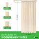 thumbnail image 5 of Cortina de ducha Bean Products 91 × 188 cm Algodón natural, 5 of 9