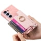 thumbnail image 2 of Funda Magnética Para Samsung Galaxy Z Flod 5 Con Billetera Y Anillo Protector Resistente Rosa, 2 of 6