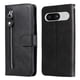 thumbnail image 1 of Funda con Cremallera para Google Pixel 8 , Carcasa Cartera de Cuero PU con Soporte y Tarjetero, 1 of 6