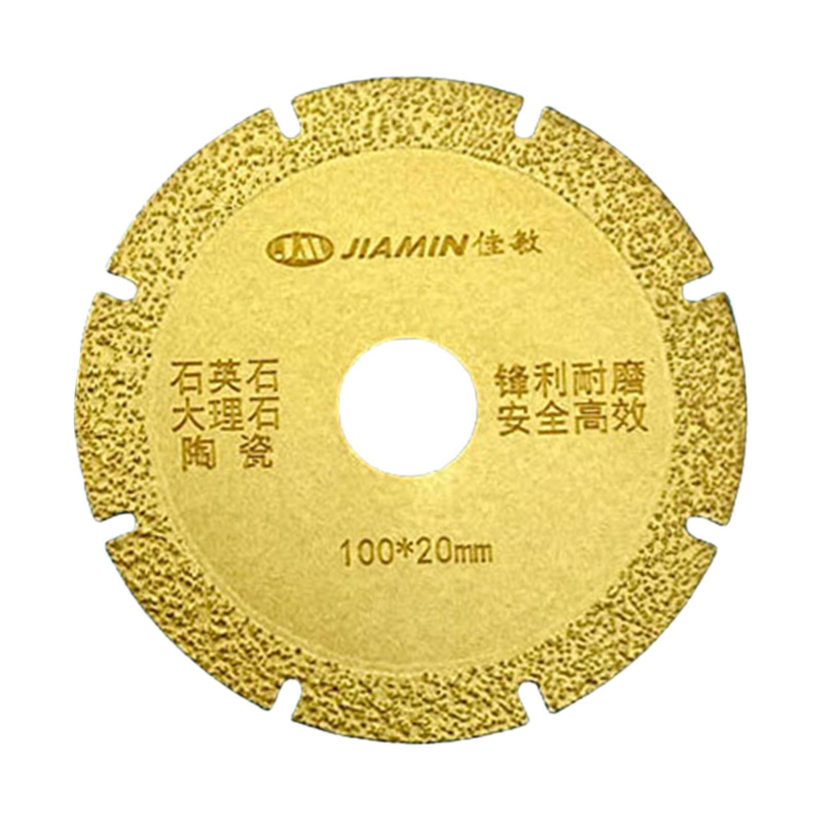 Ioensy - Disco De Muela Multiusos Para Accesorios De Amoladora Angular, Ranura En Forma De U De Cerámica De Piedra