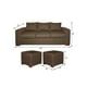 thumbnail image 2 of Living Cedric 3 cuerpos + 2 Pouf Café, 2 of 3