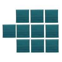 Magideal - 10 X Bolsas De Joyería, Bolsas Pequeñas De Embalaje De Joyería, Bolsas De Joyería, Bolsas De Regalo, Bolsas De Joyería Cuadradas Para Pulseras, Artícu Verde