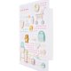 thumbnail image 4 of Tarjeta Hallmark Signature para Baby Shower 13 cm x 18 cm con íconos de bebé, 4 of 6