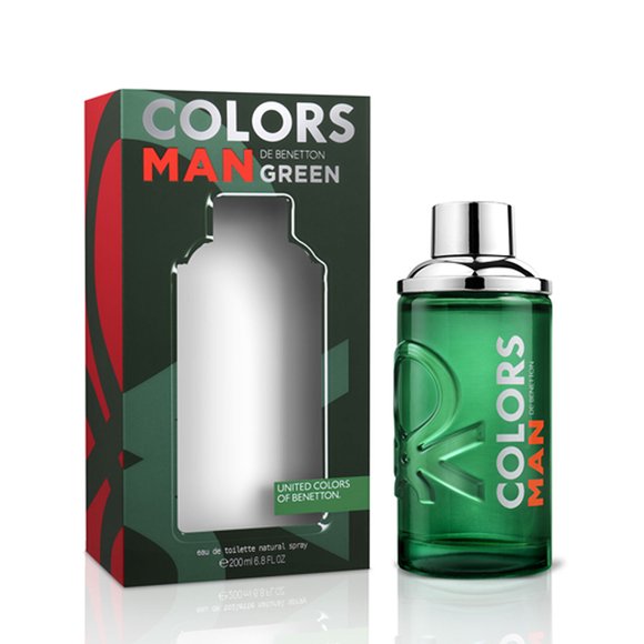 Perfume Benetton United Colors Green Hombre Edt 200 Ml