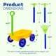 thumbnail image 3 of Juego de juguetes de jardinería 4E's Novelty de 15 piezas con vagón y delantal, 3 of 9
