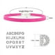 thumbnail image 2 of Hot Sexy Rose Red Suede Leather Collar Rhinestone Letters Choker Harajuku DIY Customized Necklaces Lovers BDSM Cosplay Jewelry, 2 of 3
