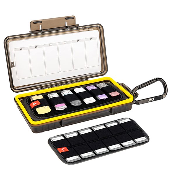 Funda para unidad flash USB KIWIFOTOS a prueba de golpes, resistente al agua