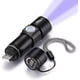thumbnail image 1 of Linterna UV recargable por USB con luz negra de 395 nm, zoom y 4 modos de luz, detector de orina para mascotas (batería recargable integrada)., 1 of 5