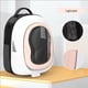 thumbnail image 1 of Cat Carrier Backpack Breathable Light Shielding Large Capacity Transparent Space Capsule Pet Cat Transport Backpack Carrier Traveling Portable Outside Thickened Shoulder Strap, 1 of 3