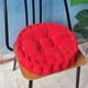 thumbnail image 1 of Xiao Hua Cojín circular Rojo para Silla de Comedor -1 Pieza, Diámetro 14.96 Pulgadas, Altura 3.54 Pulgadas, Cojín tatami Suave, Adecuado para Cojín de Silla de Comedor de Cocina, Terraza y Oficina, 1 of 4