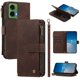 thumbnail image 1 of Funda Cartera Motorola Moto G35 5G con Cierre, Marrón, 1 of 6