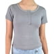thumbnail image 3 of Top Acanalado Mujer Polera Manga Corta Fashion 061, 3 of 3