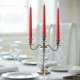 thumbnail image 2 of Velas de Pilar Howemon 30 cm Rojo 14 uds sin goteo, 2 of 7
