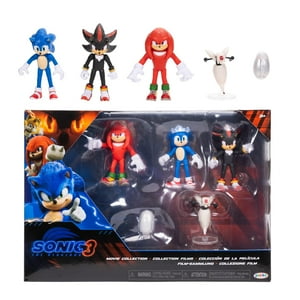 Figuras De Acción Sonic The Hedgehog Movie De 6 Cm Con Accesorio
