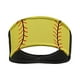 thumbnail image 3 of Diadema Deportiva, Diadema Atlética, Banda Para La Cabeza Absorbente Para El Sudor, Diadema Para Correr, Softbol Amarillo, 3 of 3