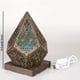 thumbnail image 1 of Bohemian Wooden Diamond LED Starry Sky Projection Floor Lamp - Creative Gift for Home Decoration, 1 of 4