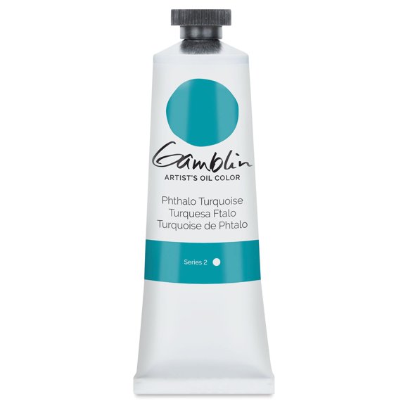 Gamblin Óleo Artístico 37 ml Turquesa Ftalo