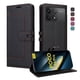 thumbnail image 1 of Premium Wallet Case for Xiaomi Poco F6 Pro 5G with Card Slots & Kickstand, Flip Cover Black, 1 of 6