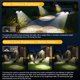 thumbnail image 5 of Focos Solares POOWUUDT Juego de 2 con Sensor de Movimiento IP65, 5 of 8