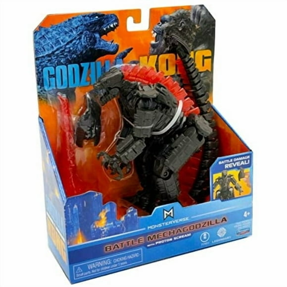 Godzilla vs Kong MonsterVerse Movie Series Figura de acción de 6 pulgadas Battle Mechagodz