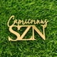 thumbnail image 4 of Adorno para tartas Snvpnyd Capricornus SZN, acrílico dorado, 4 of 6