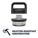 thumbnail image 4 of Botella YETI Rambler 1.06L de acero inoxidable con aislamiento al vacío, 4 of 6