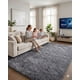 thumbnail image 4 of Alfombra Shaggy Peluda Extra Suave VERANO / INVIERNO 240 x 200 cm, 4 of 5