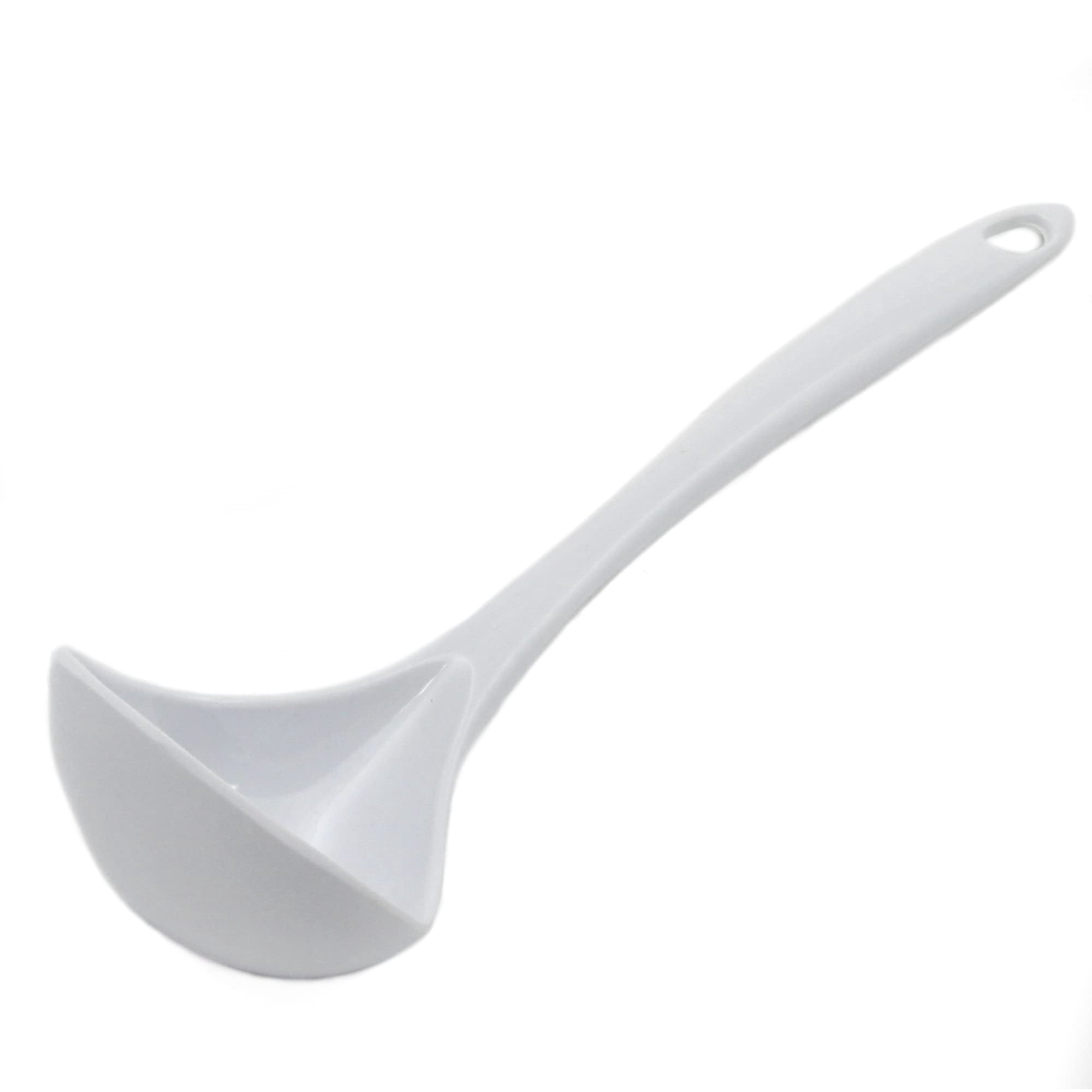 Cucharón De Cocina Chef Craft 27 Cm De Melamina Blanco