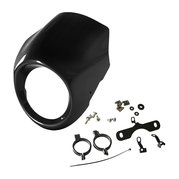 Cubierta De Carenado Para Faro De Motocicleta, Parabrisas Para Honda Cm300, Accesorio Negro Brillante